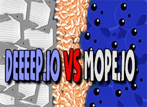 mope.io vs deeeep.io