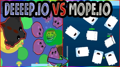 mope.io vs deeeep.io
