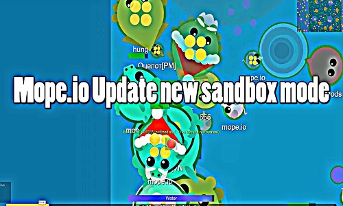 mope.io sandbox updated